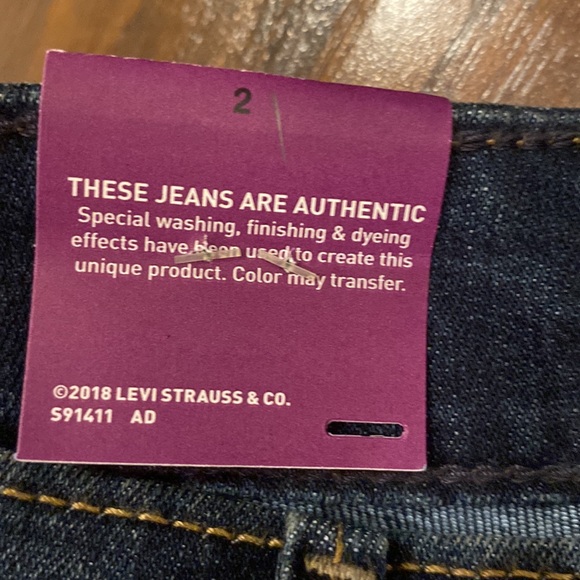 NWT Signature by Levi Strauss & Co Modern Skinny Women's Jeans Size 2 / 26 W - Picture 8 of 10